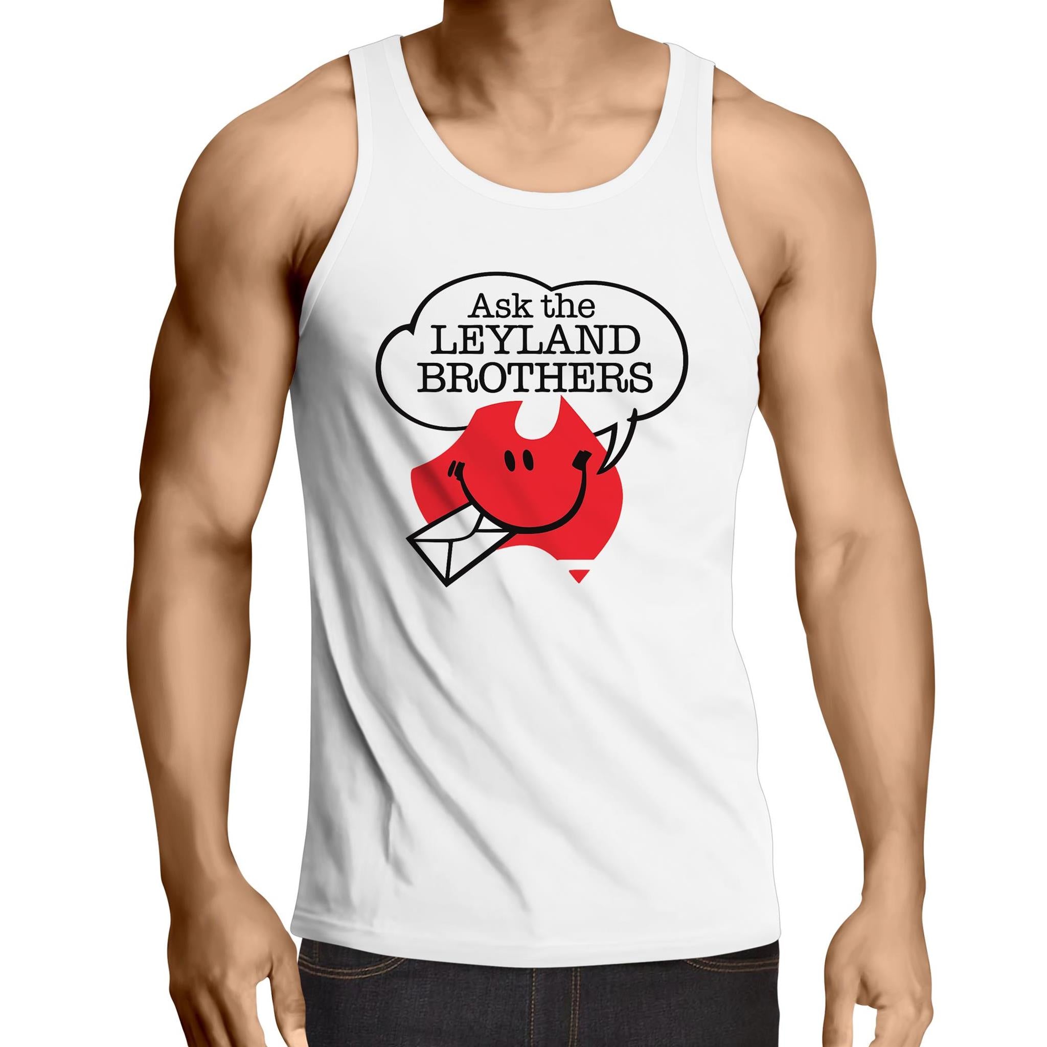AS Colour Lowdown - Mens Singlet Top