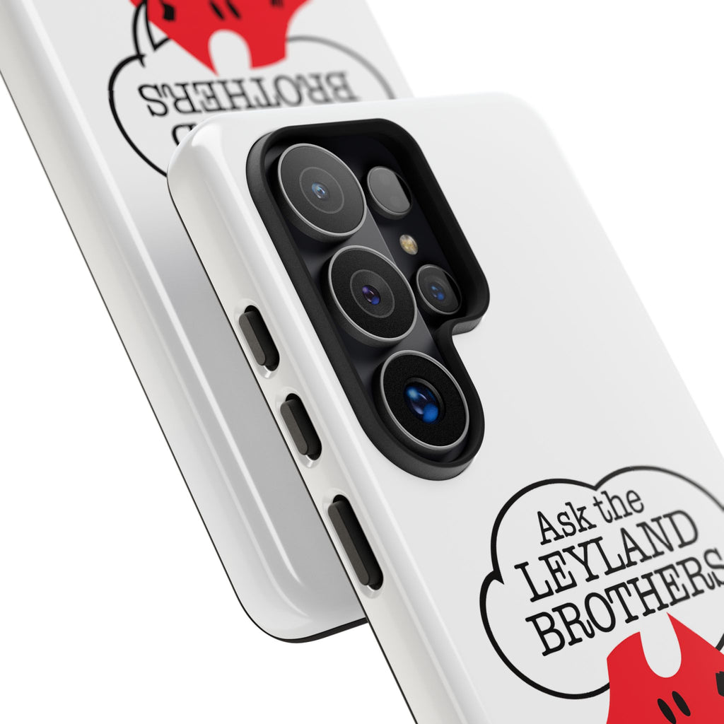 Phone Case — "Ask the Leyland Brothers" Retro Aussie Travel Design