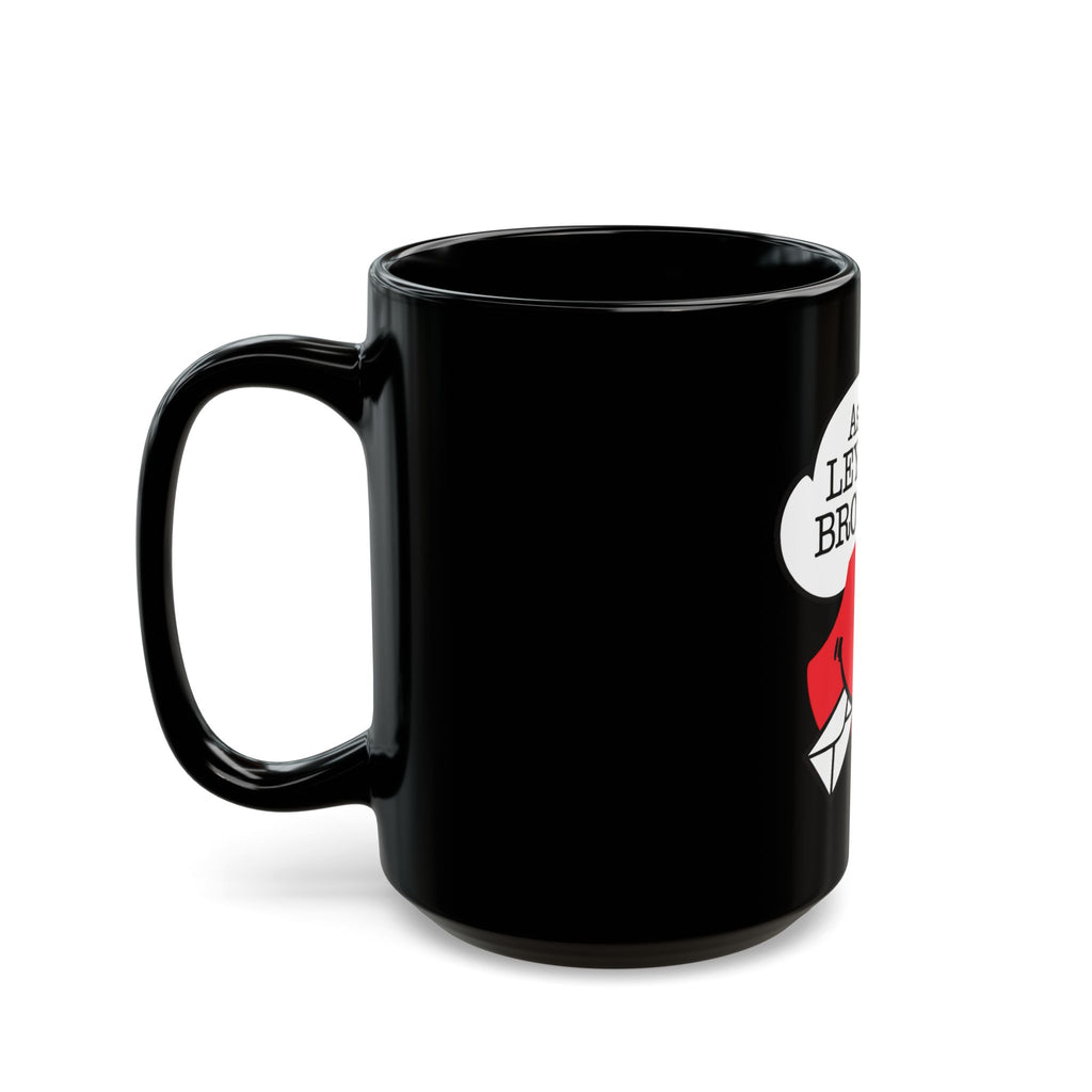 Ask the Leyland Brothers Mug — Retro Red Smiley with Envelope Coffee Cup (11oz & 15oz)