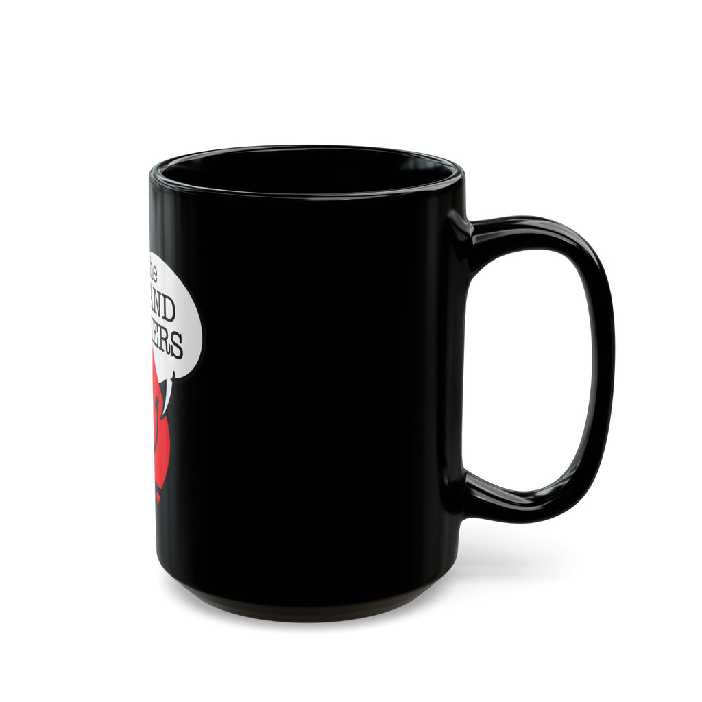 Ask the Leyland Brothers Mug — Retro Red Smiley with Envelope Coffee Cup (11oz & 15oz)