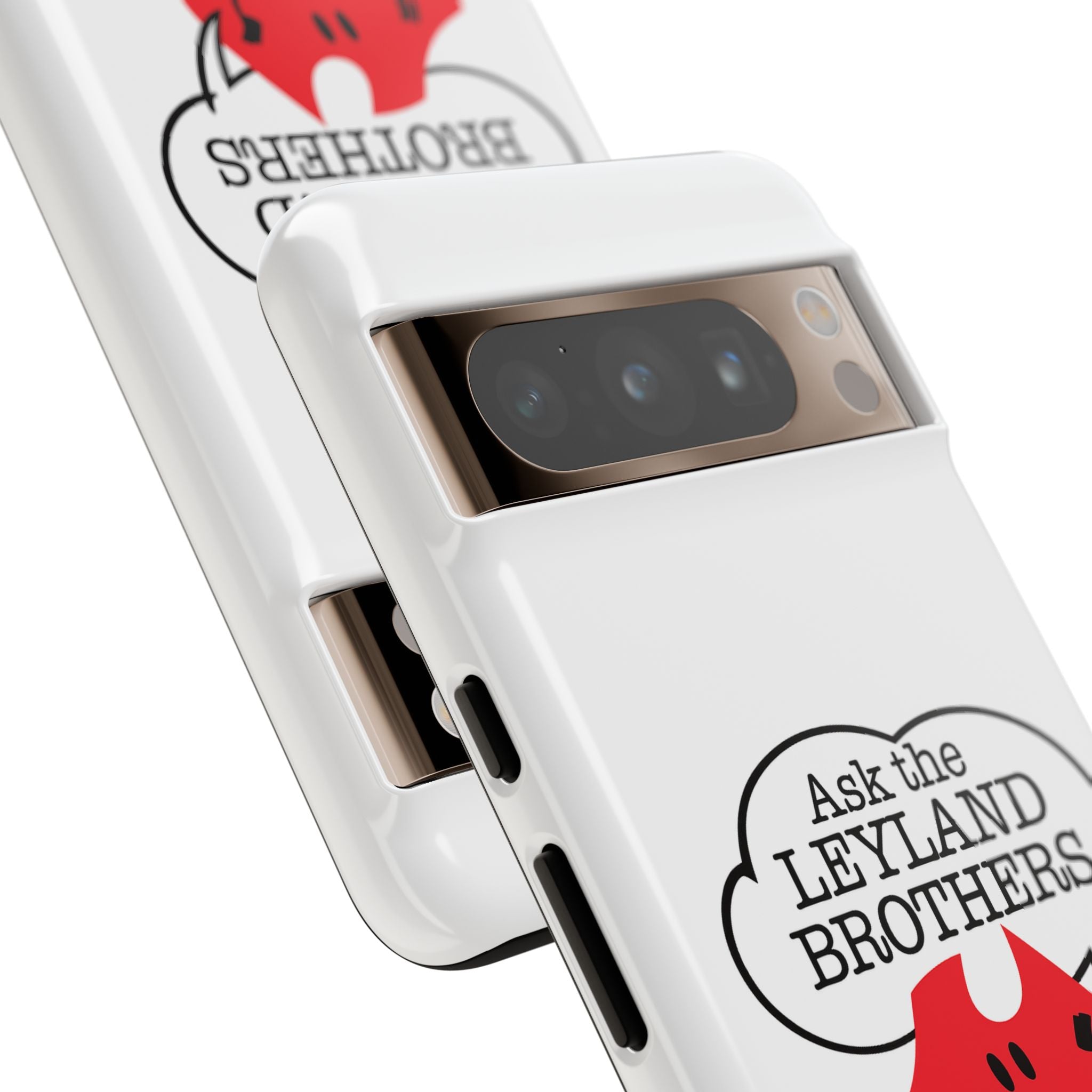Phone Case — "Ask the Leyland Brothers" Retro Aussie Travel Design