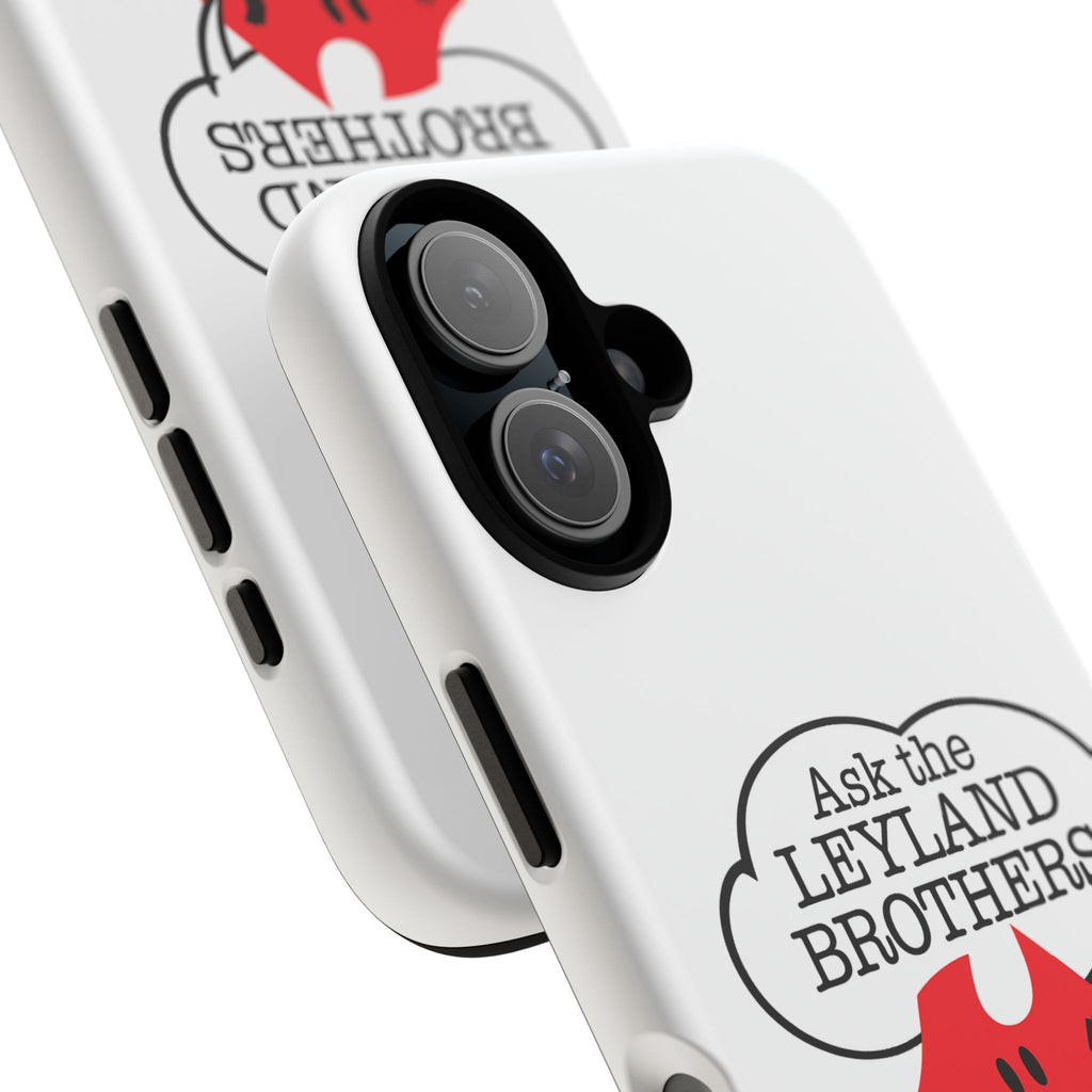 Phone Case — "Ask the Leyland Brothers" Retro Aussie Travel Design