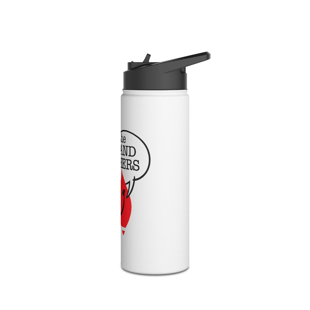 Stainless Water Bottle — “Ask the Leyland Brothers” Retro Smiley Australia Design