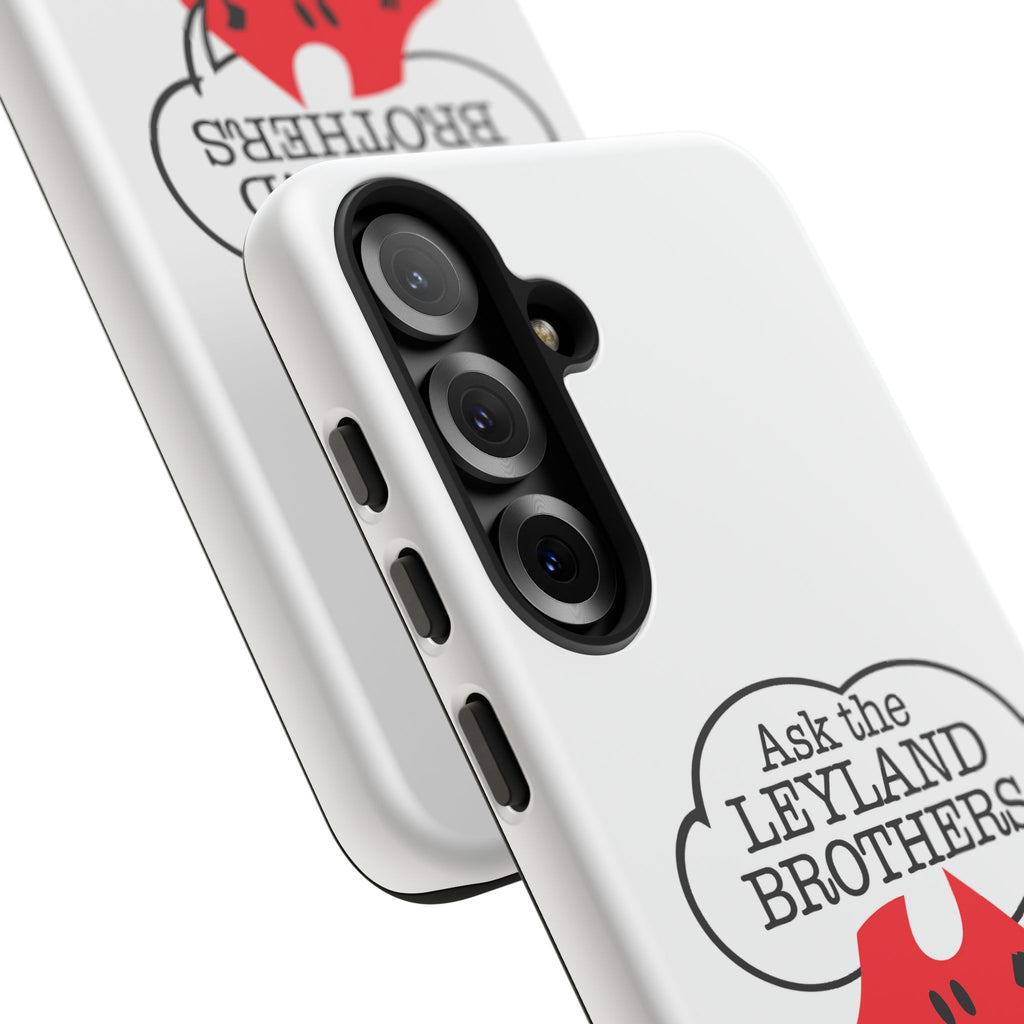 Phone Case — "Ask the Leyland Brothers" Retro Aussie Travel Design