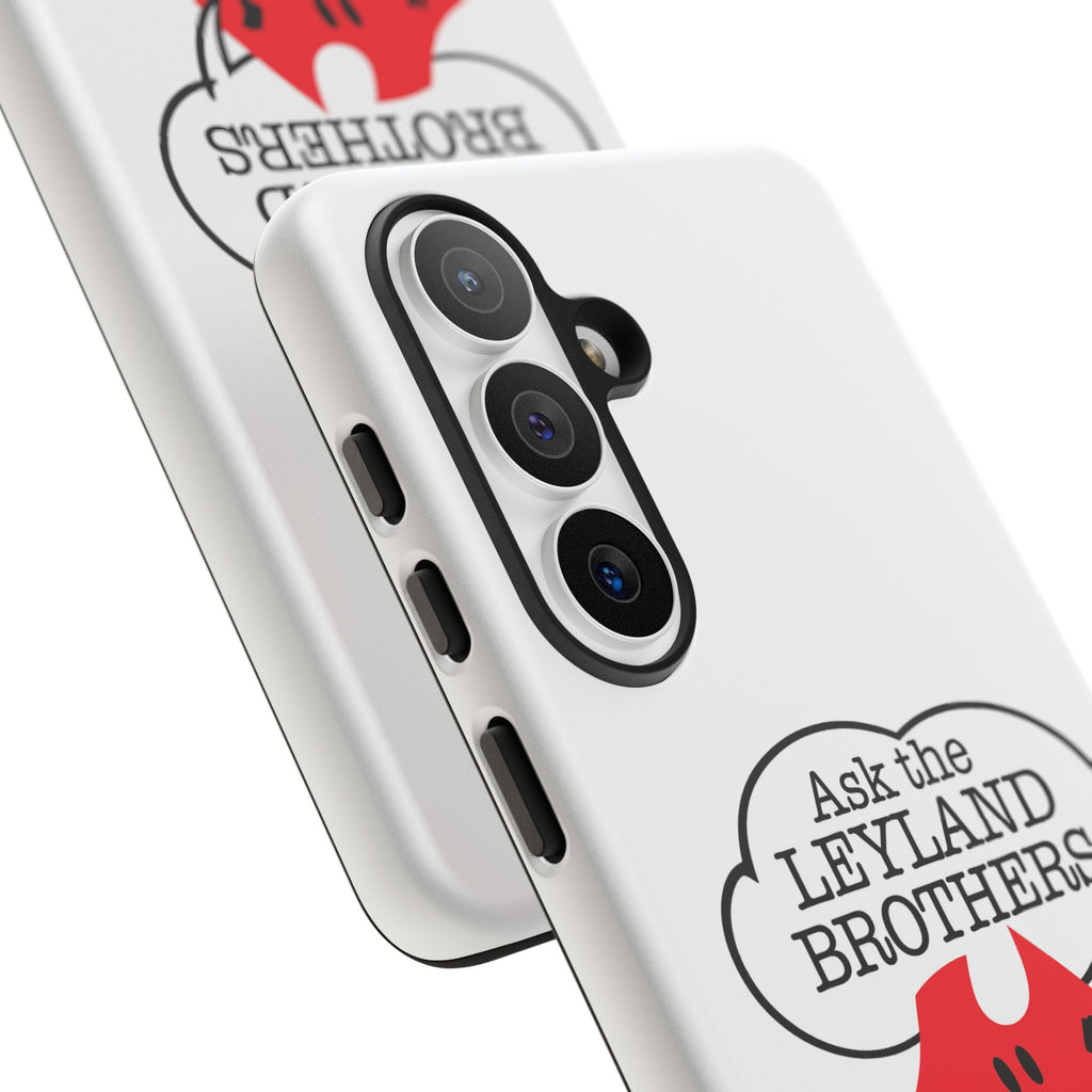 Phone Case — "Ask the Leyland Brothers" Retro Aussie Travel Design