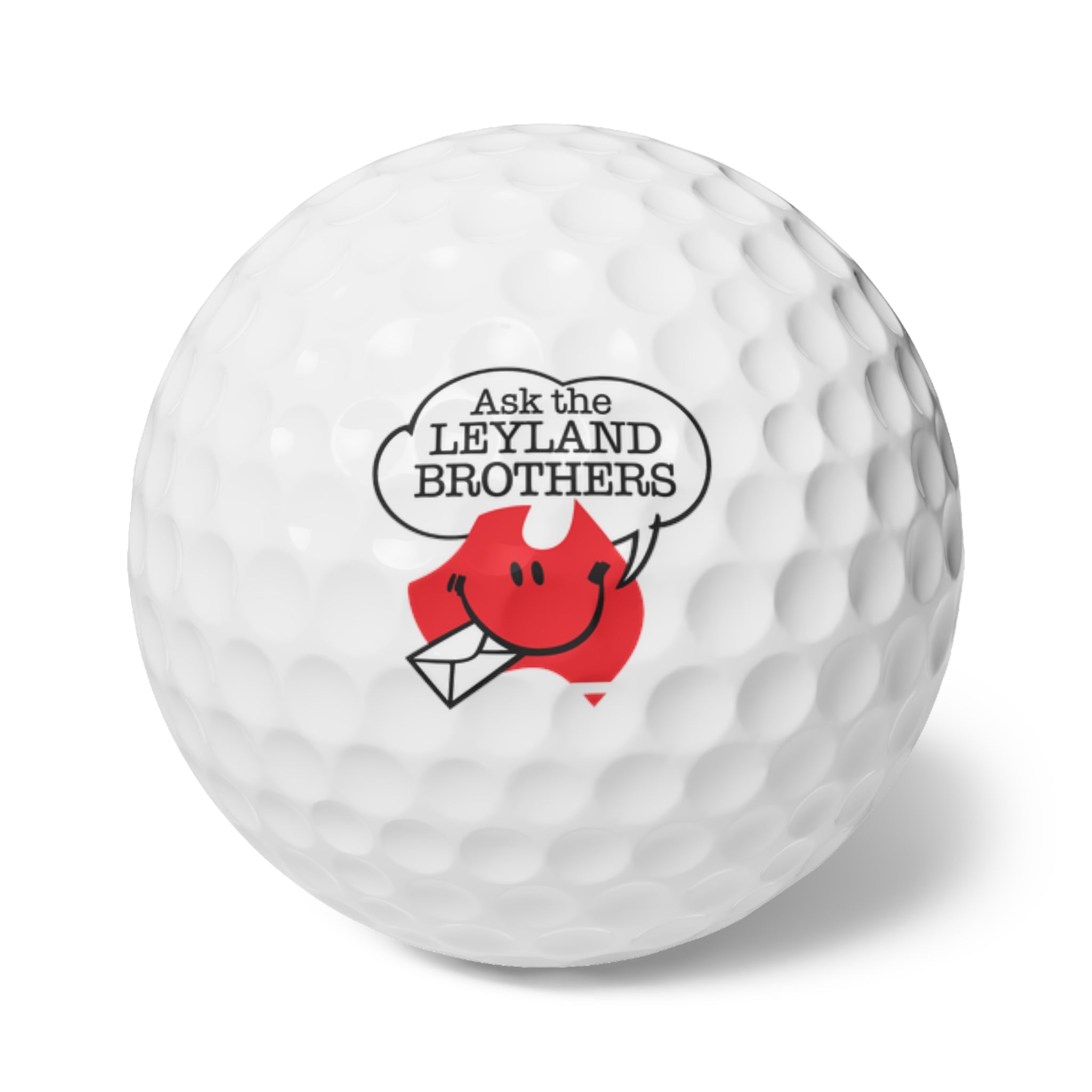 Golf Balls, 6pcs - Ask the Leyland Brothers