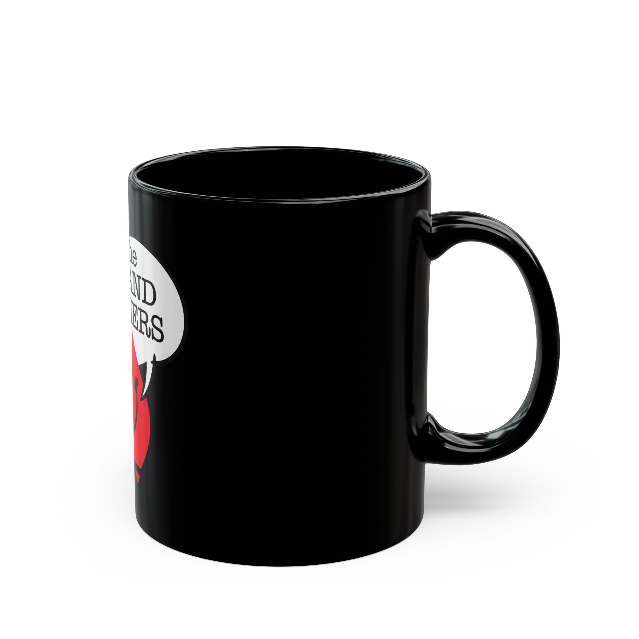 Ask the Leyland Brothers Mug — Retro Red Smiley with Envelope Coffee Cup (11oz & 15oz)