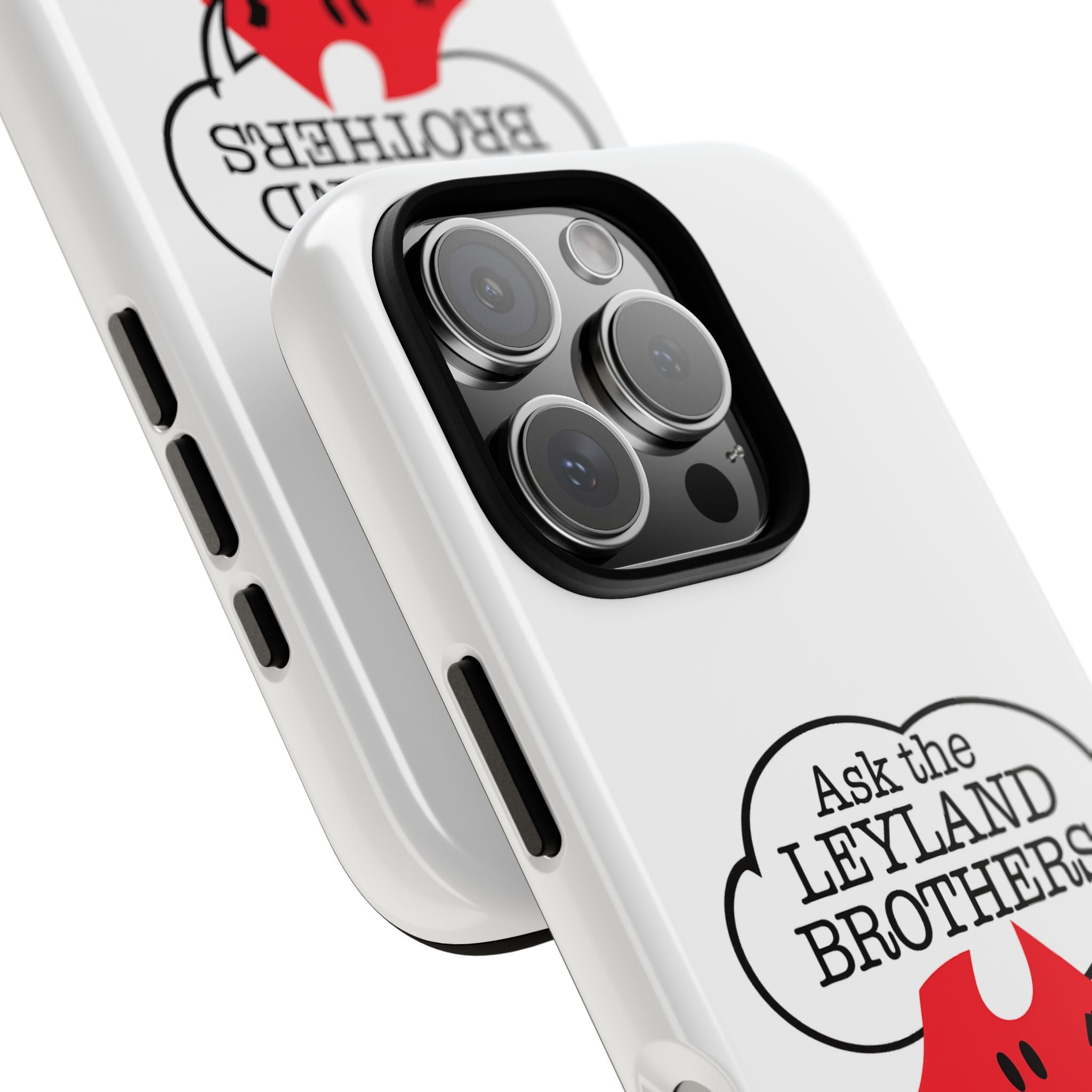 Phone Case — "Ask the Leyland Brothers" Retro Aussie Travel Design