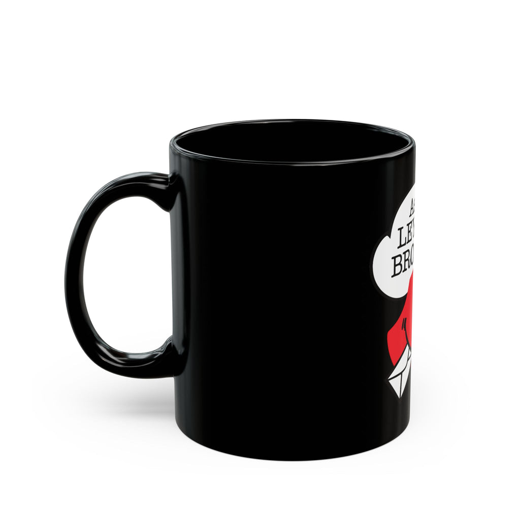 Ask the Leyland Brothers Mug — Retro Red Smiley with Envelope Coffee Cup (11oz & 15oz)