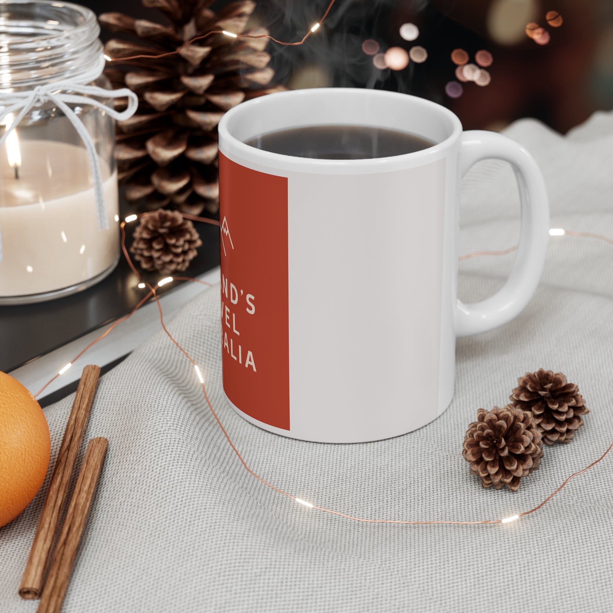 Leyland’s Travel Australia Ceramic Mug — Adventure Coffee Cup