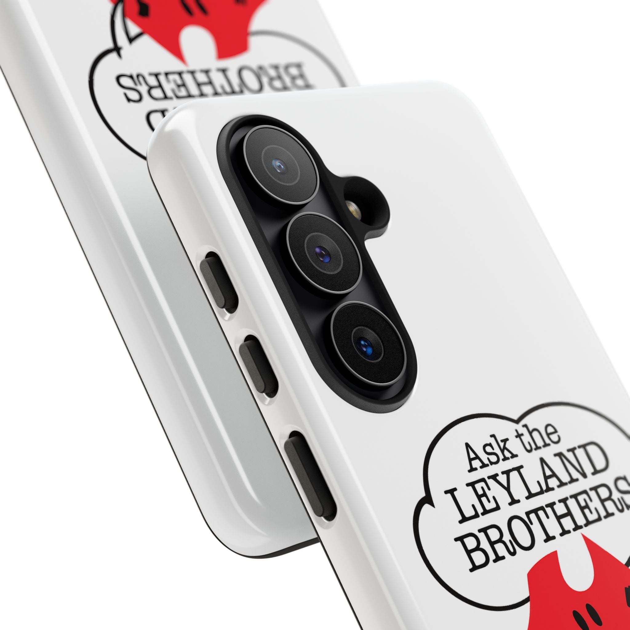 Phone Case — "Ask the Leyland Brothers" Retro Aussie Travel Design