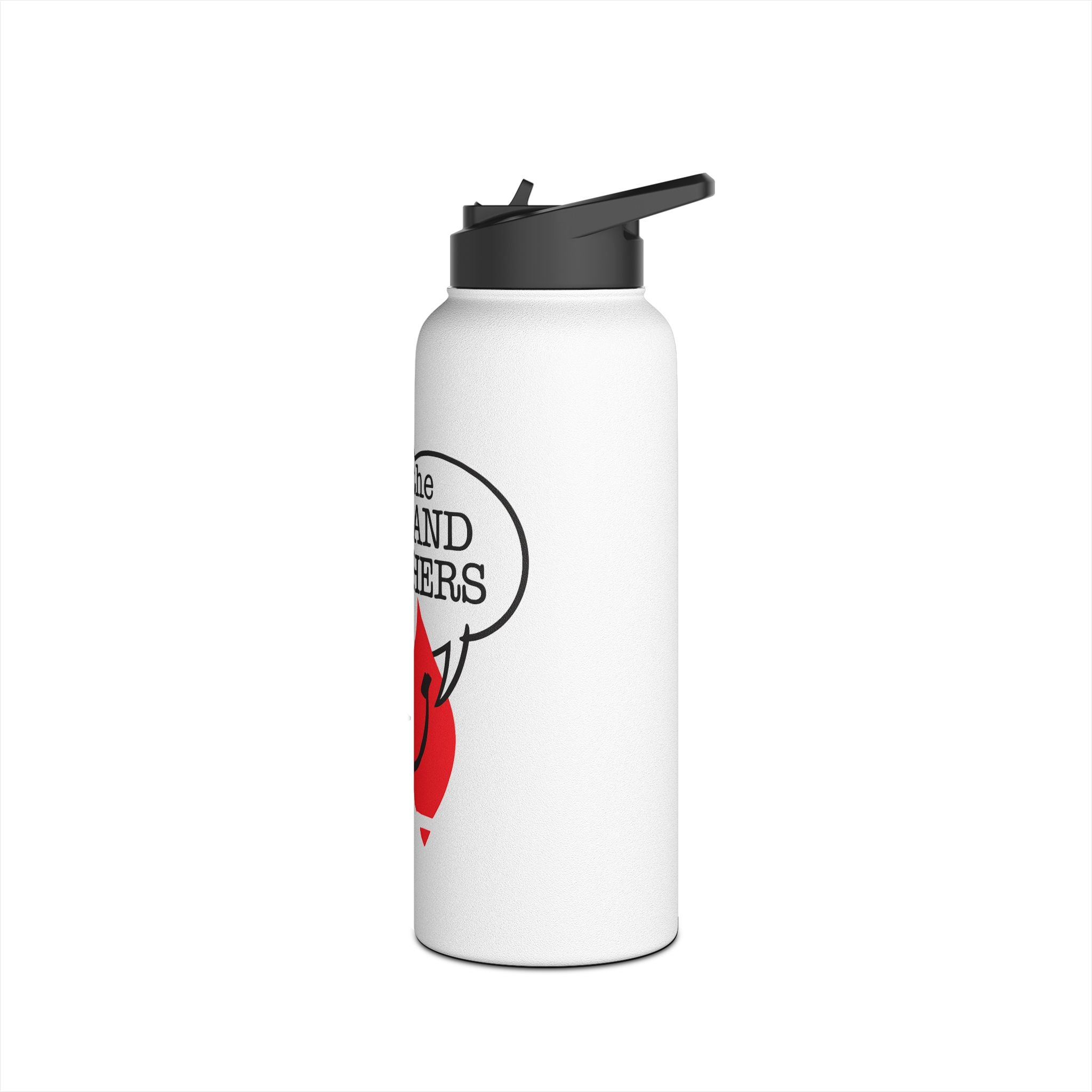Stainless Water Bottle — “Ask the Leyland Brothers” Retro Smiley Australia Design