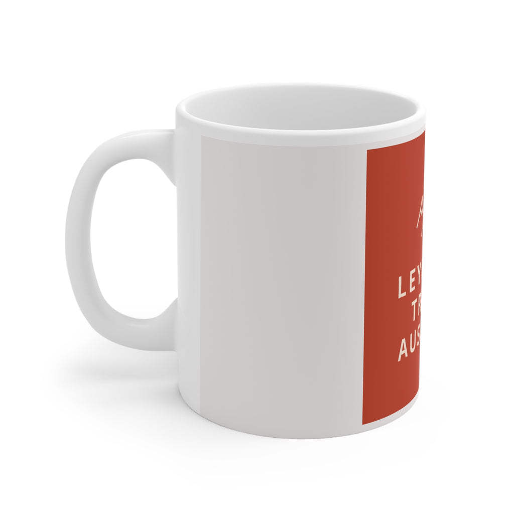 Leyland’s Travel Australia Ceramic Mug — Adventure Coffee Cup