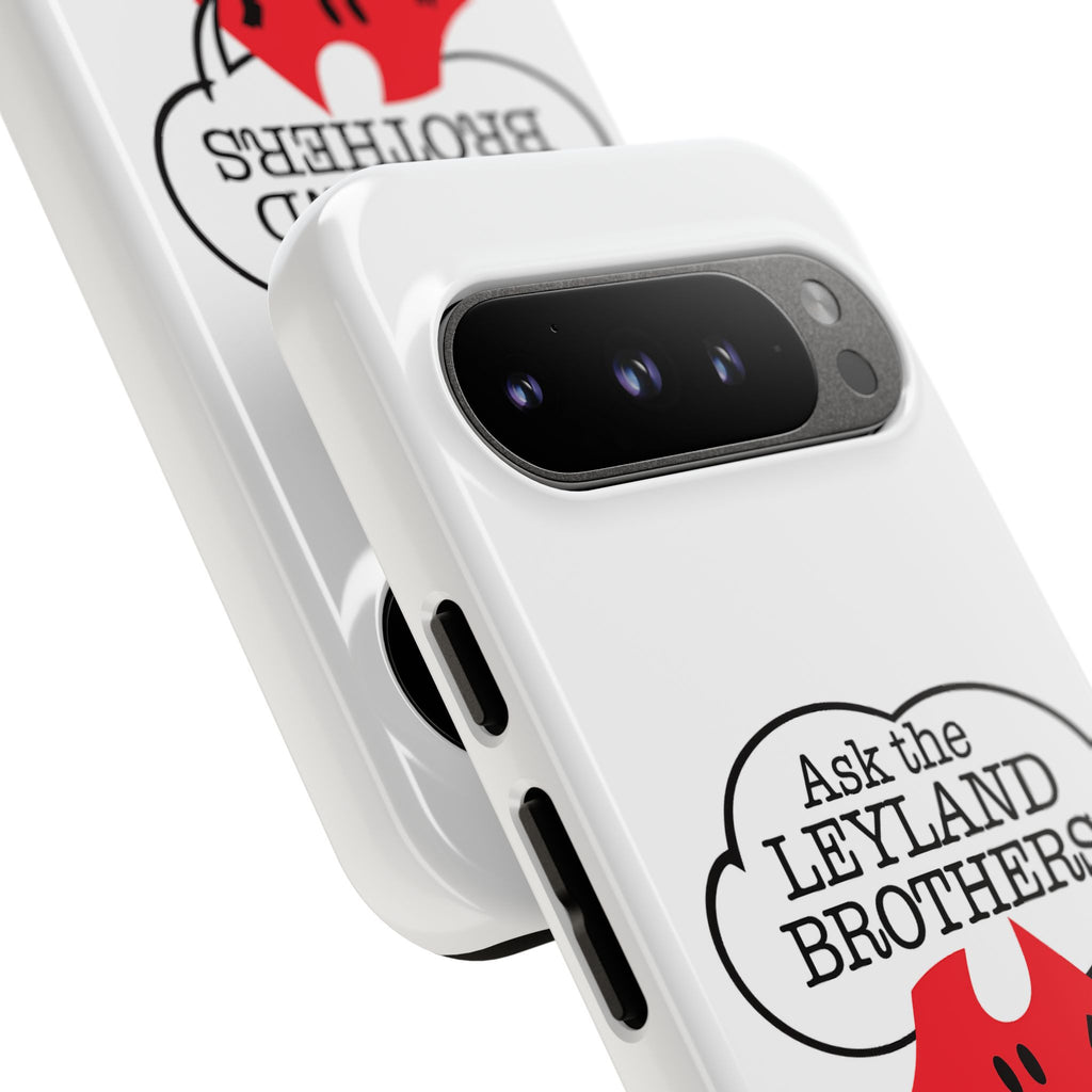 Phone Case — "Ask the Leyland Brothers" Retro Aussie Travel Design