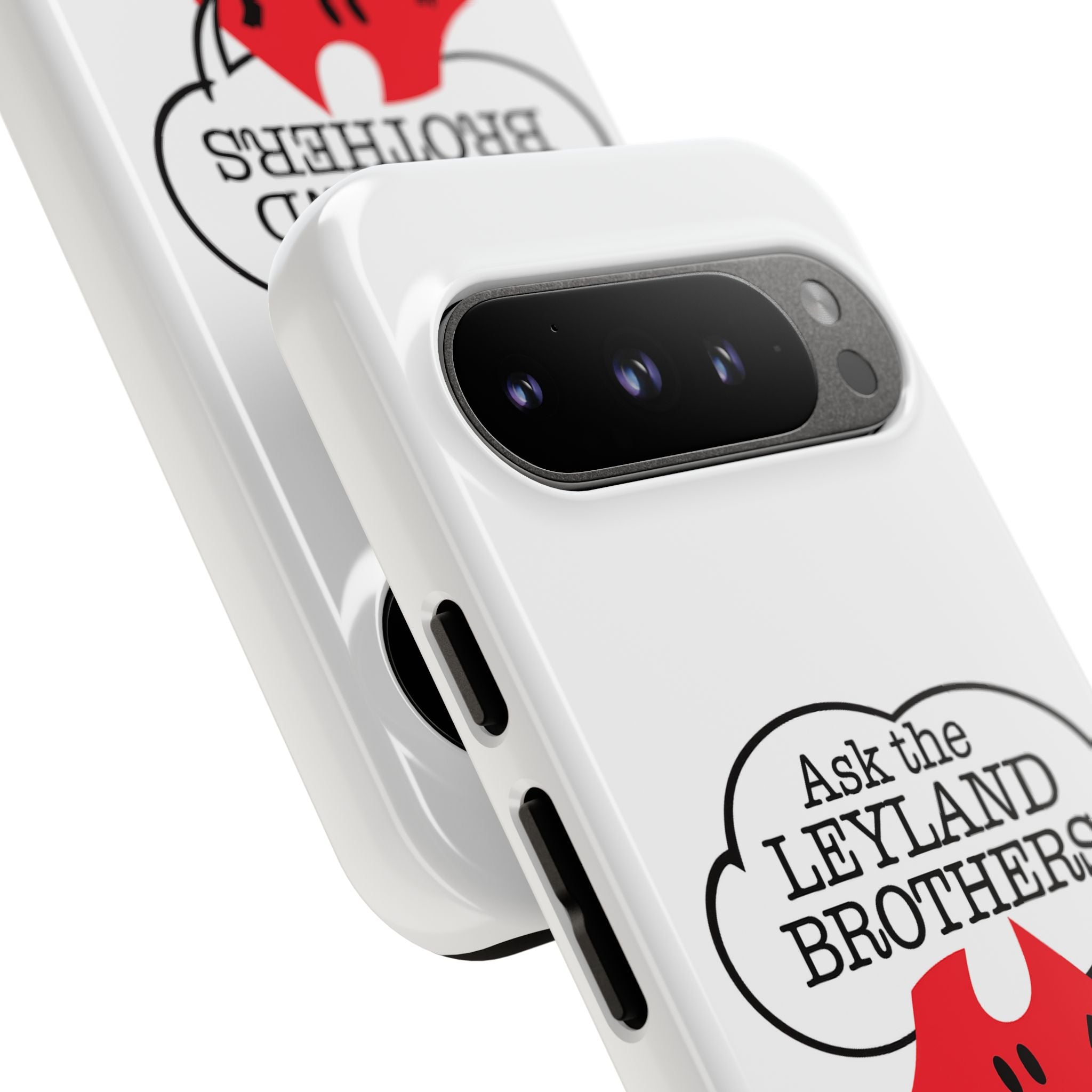Phone Case — "Ask the Leyland Brothers" Retro Aussie Travel Design