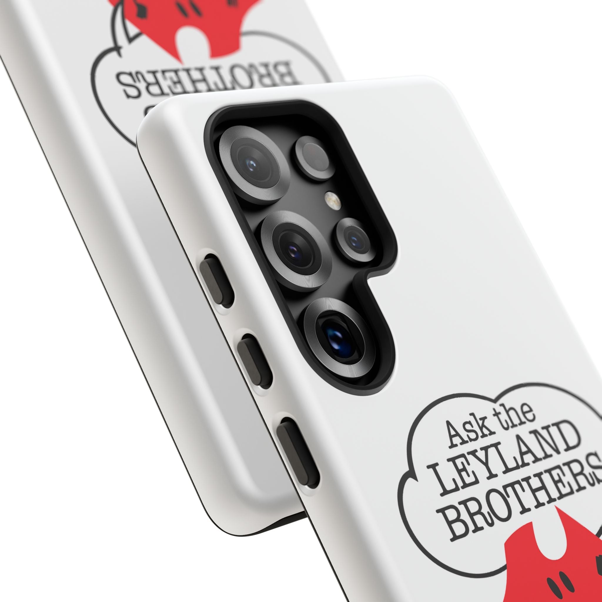 Phone Case — "Ask the Leyland Brothers" Retro Aussie Travel Design