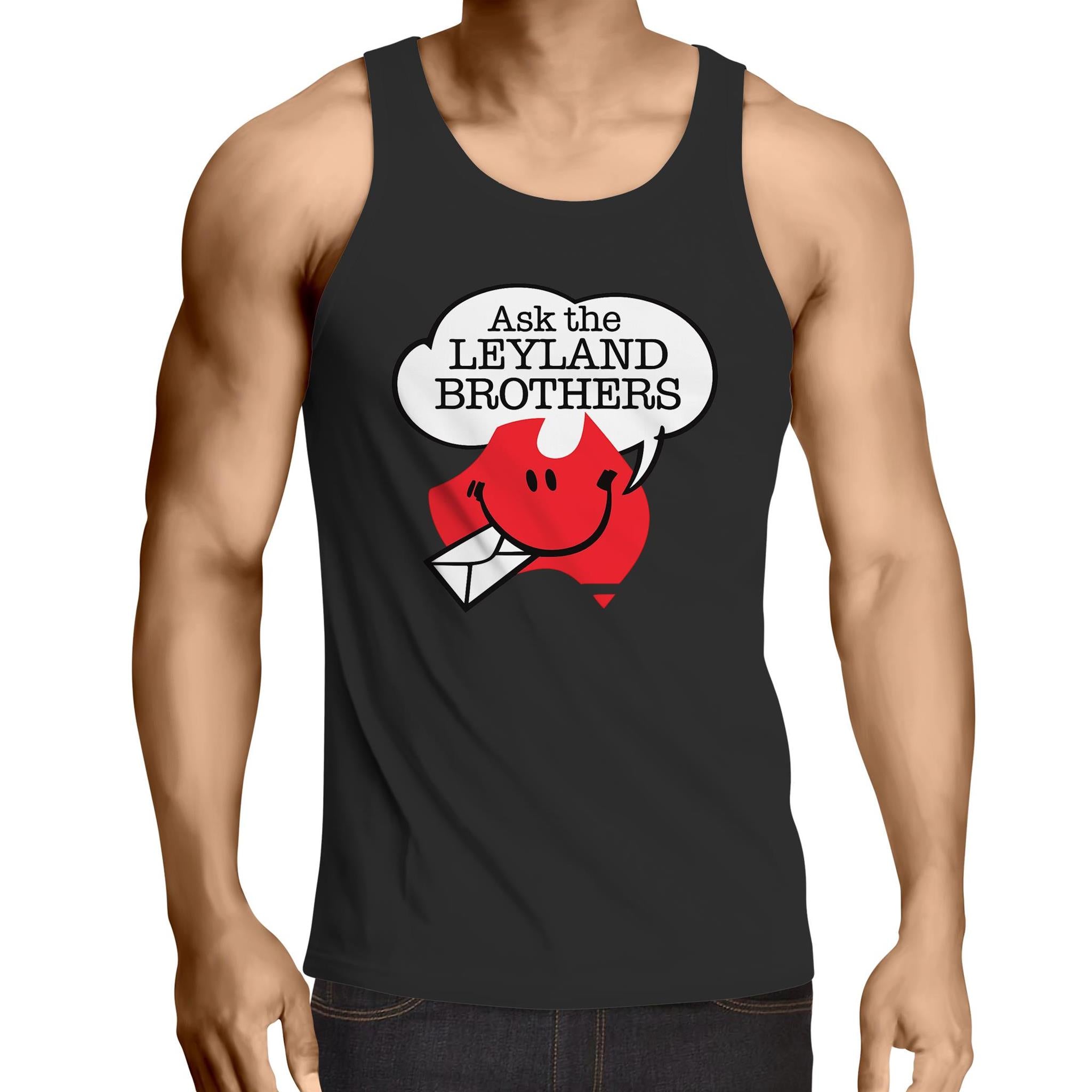 AS Colour Lowdown - Mens Singlet Top
