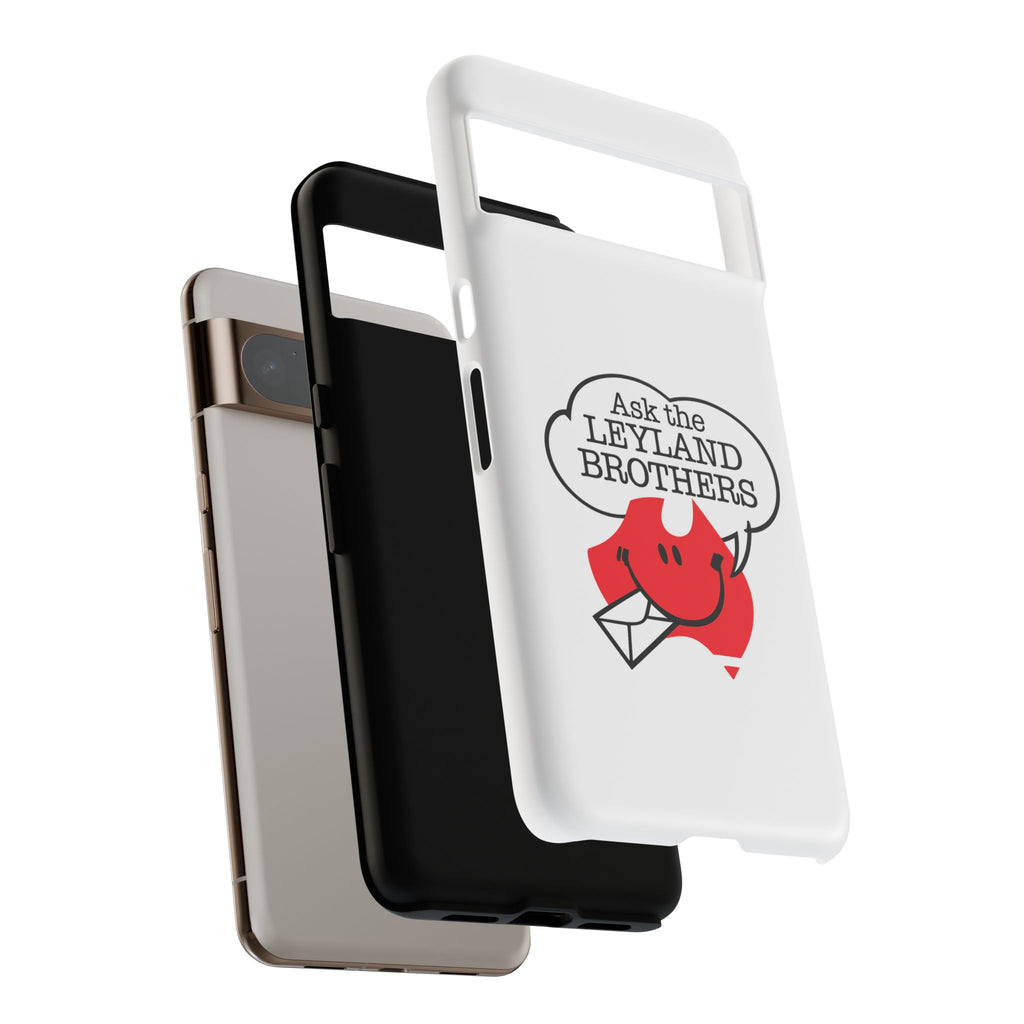 Phone Case — "Ask the Leyland Brothers" Retro Aussie Travel Design