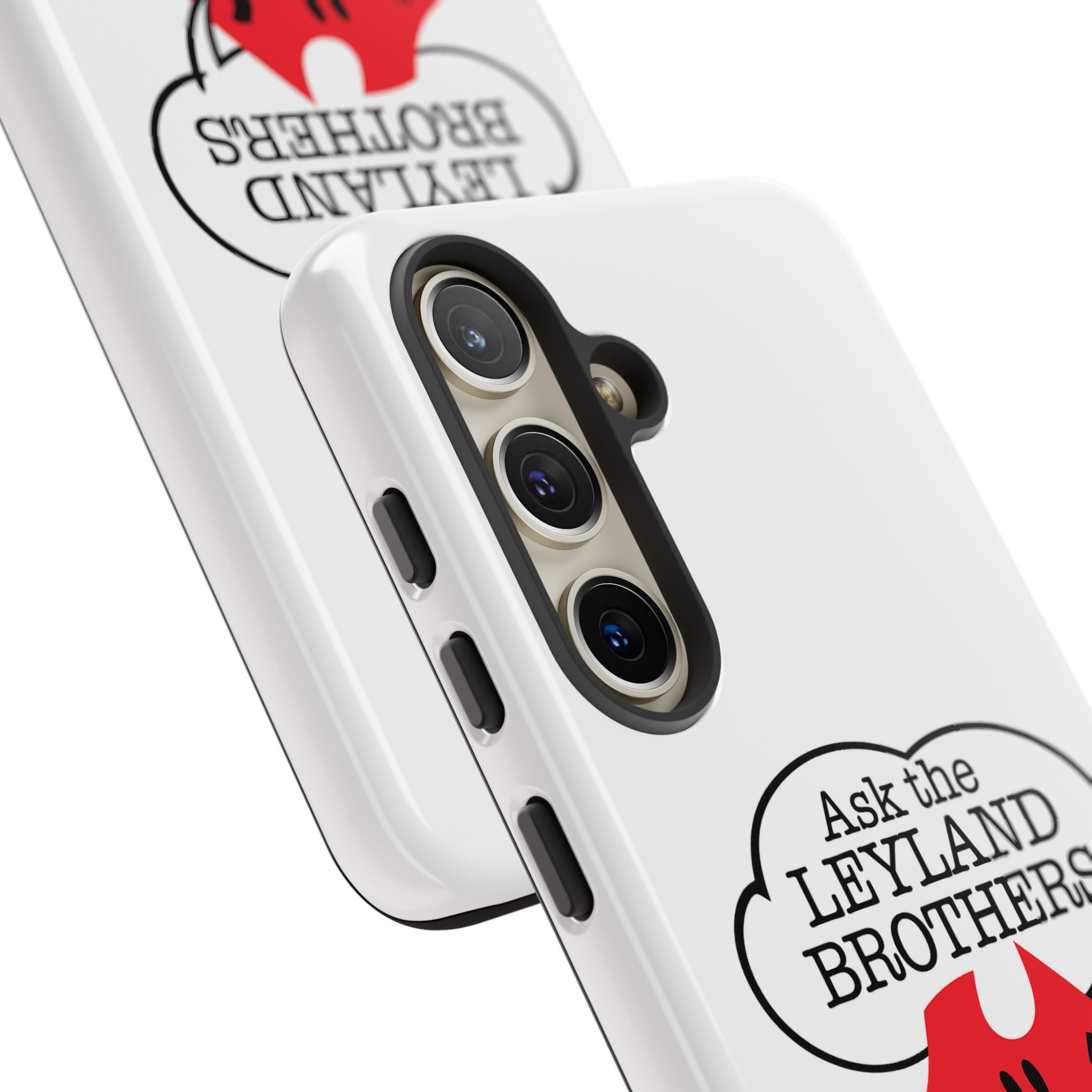 Phone Case — "Ask the Leyland Brothers" Retro Aussie Travel Design
