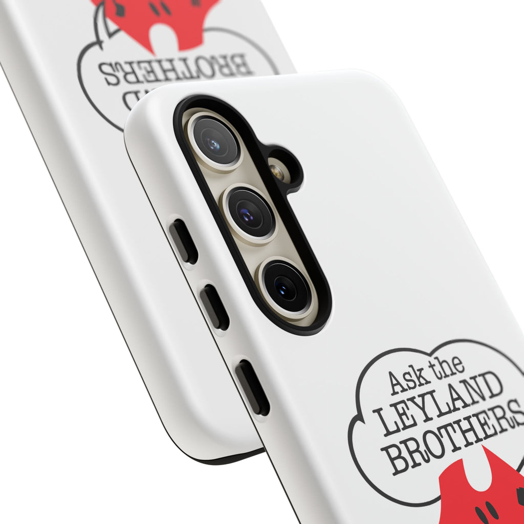 Phone Case — "Ask the Leyland Brothers" Retro Aussie Travel Design