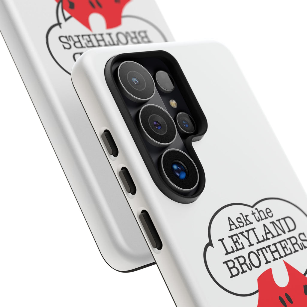 Phone Case — "Ask the Leyland Brothers" Retro Aussie Travel Design