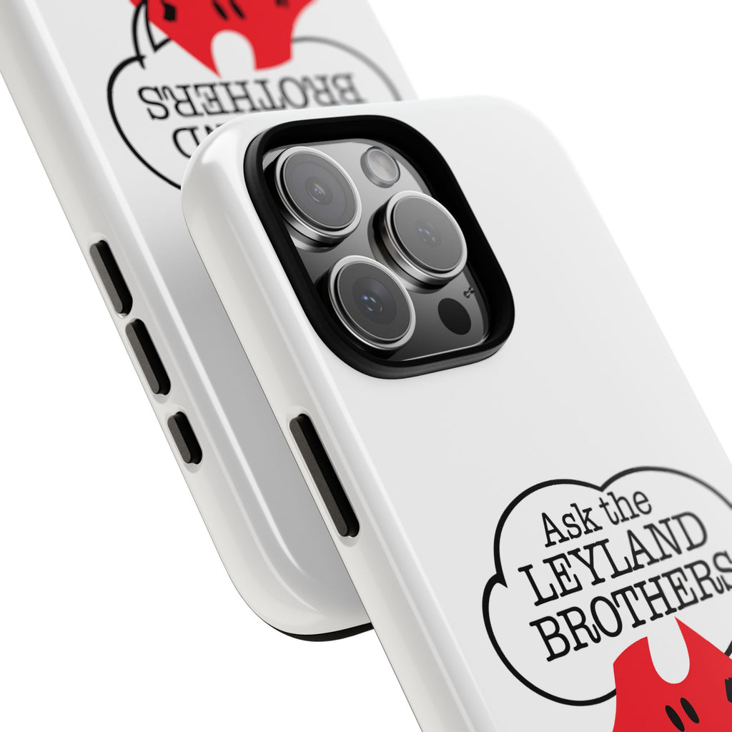 Phone Case — "Ask the Leyland Brothers" Retro Aussie Travel Design