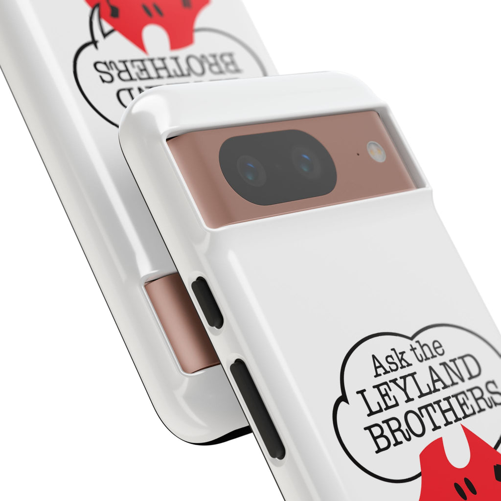 Phone Case — "Ask the Leyland Brothers" Retro Aussie Travel Design