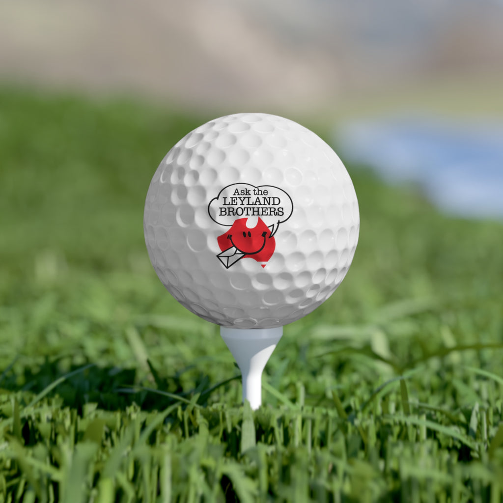Golf Balls, 6pcs - Ask the Leyland Brothers