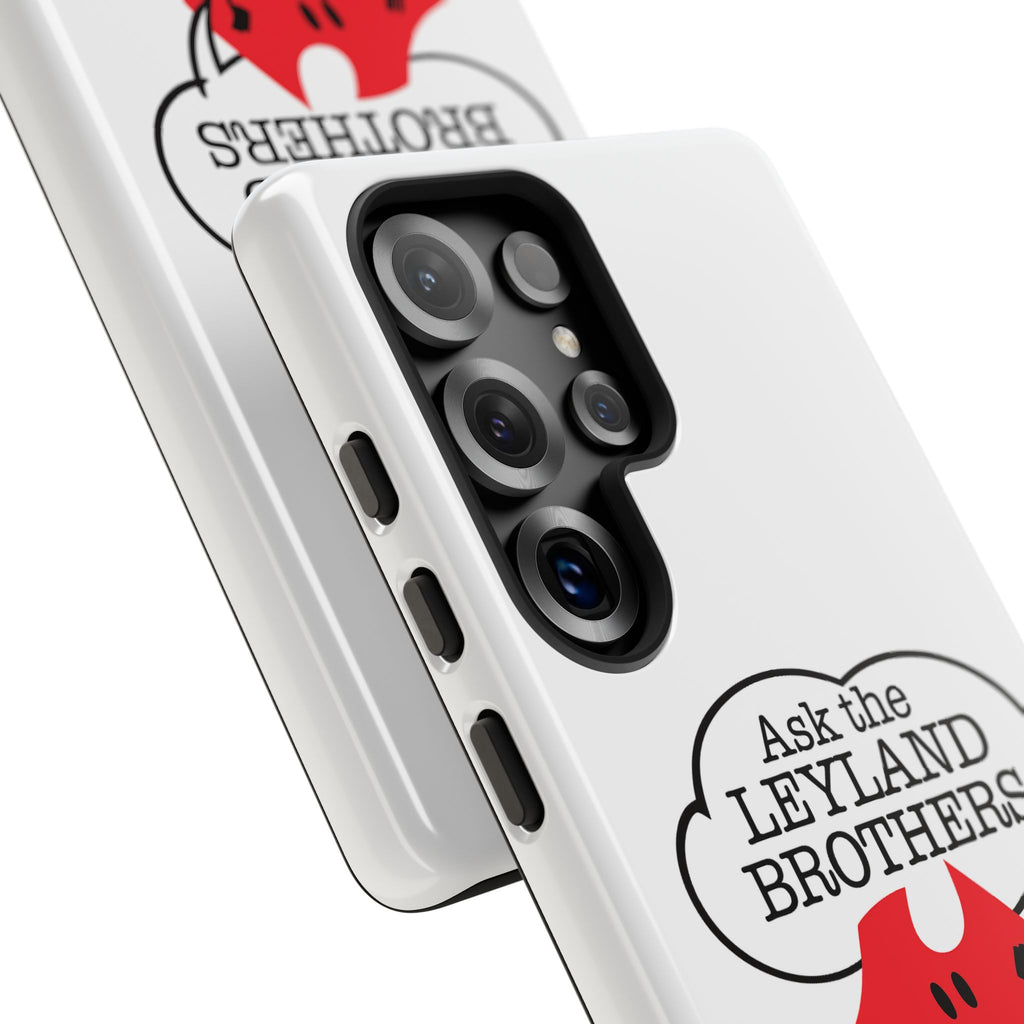 Phone Case — "Ask the Leyland Brothers" Retro Aussie Travel Design