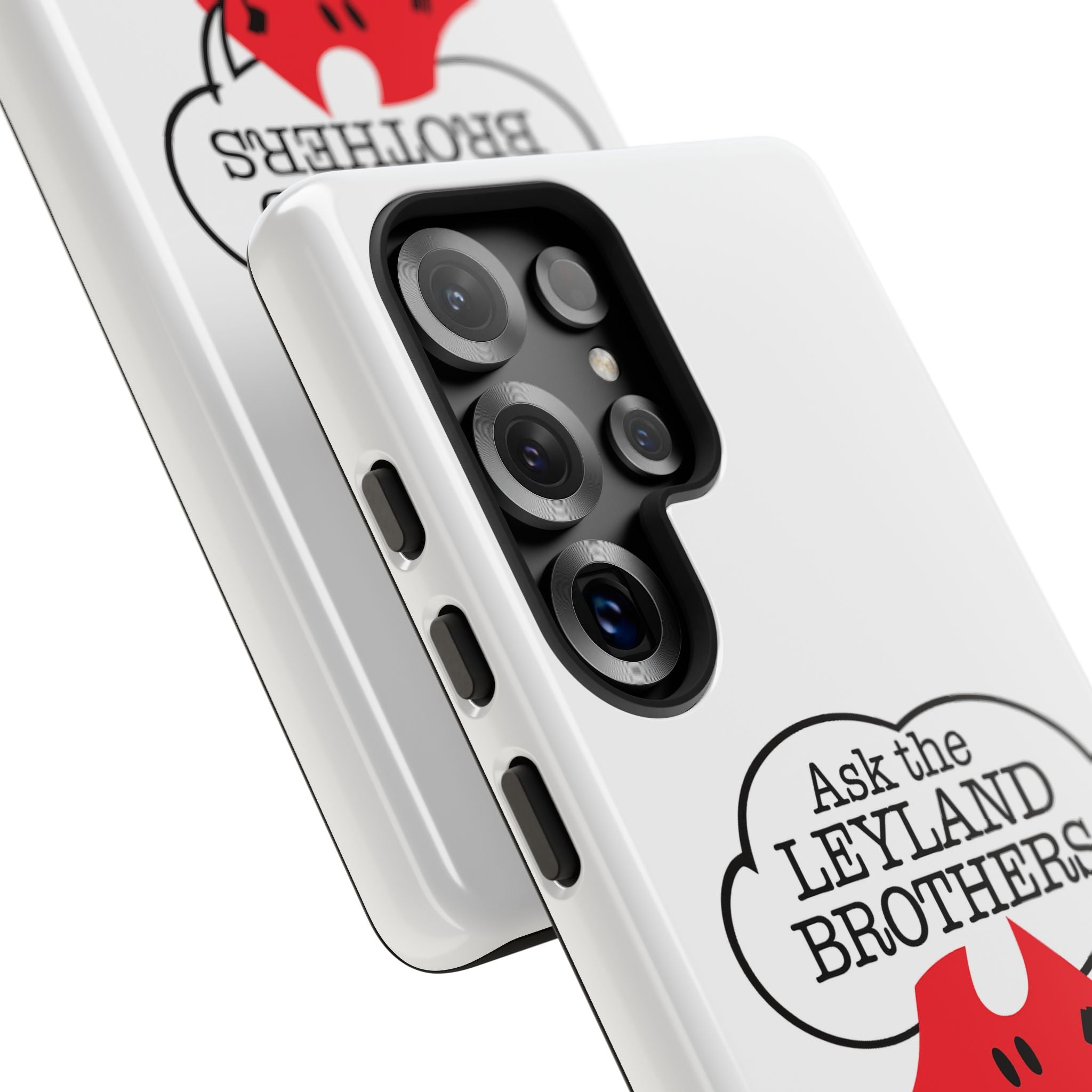 Phone Case — "Ask the Leyland Brothers" Retro Aussie Travel Design