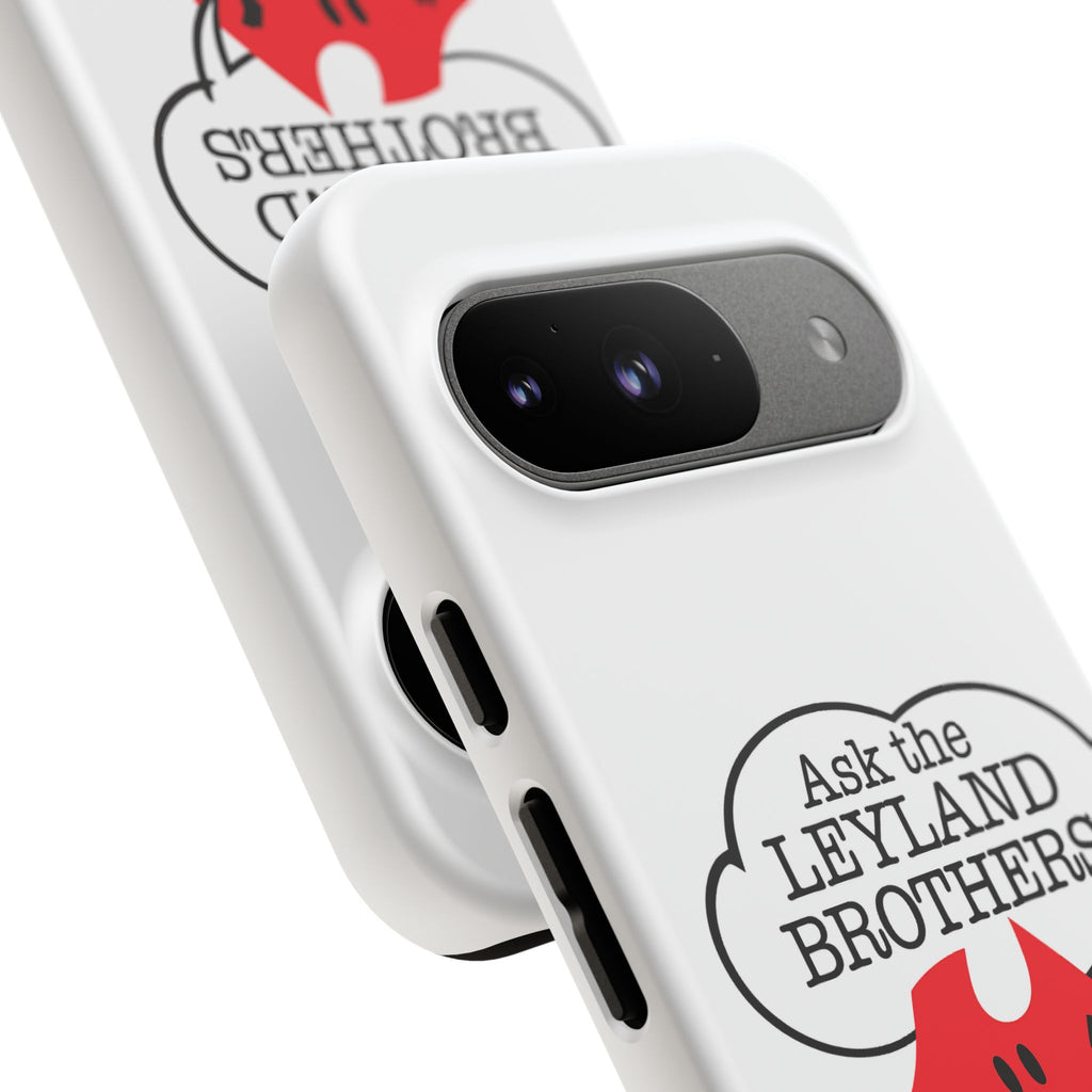 Phone Case — "Ask the Leyland Brothers" Retro Aussie Travel Design