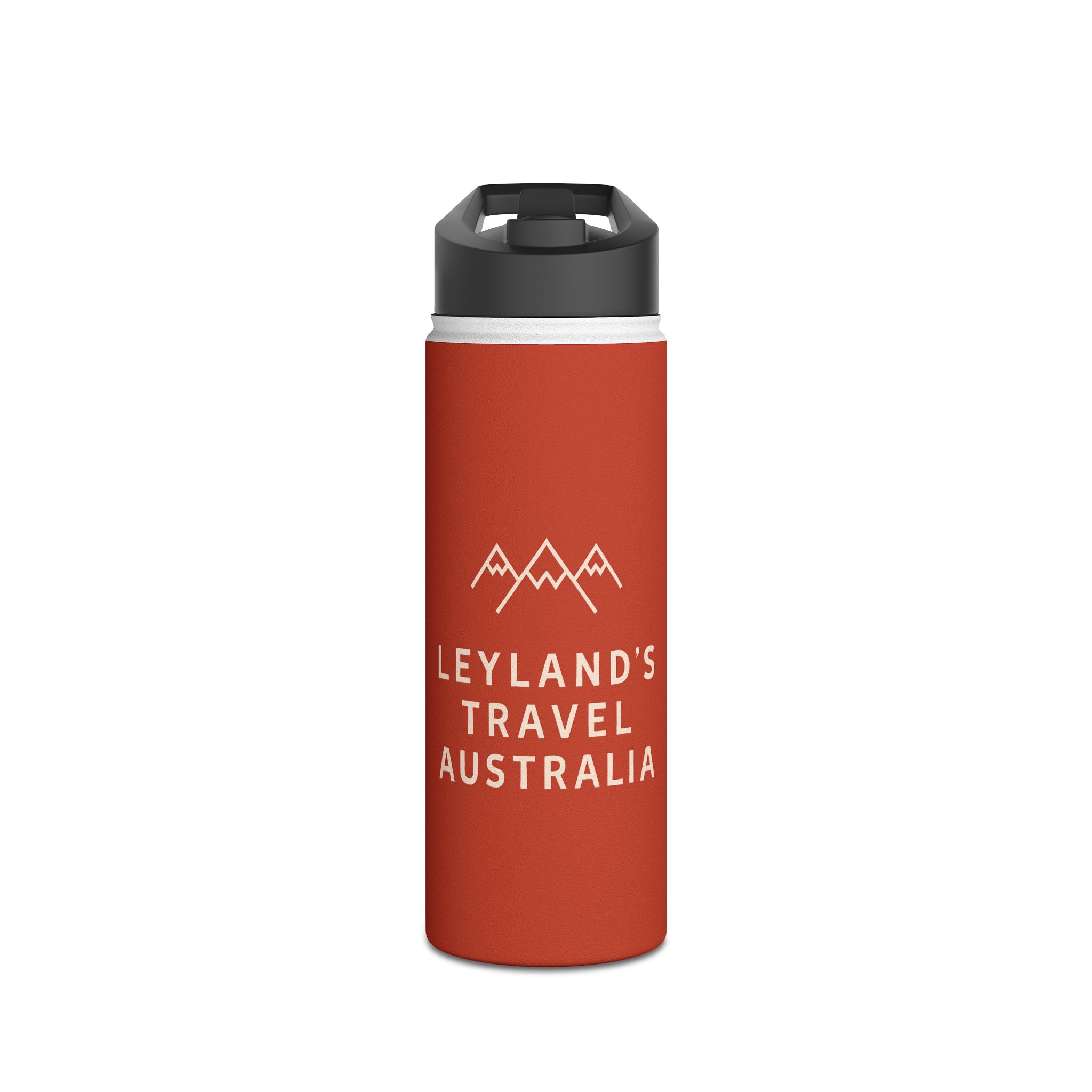 Leyland’s Travel Australia Stainless Steel Water Bottle — Adventure Insulated Bottle