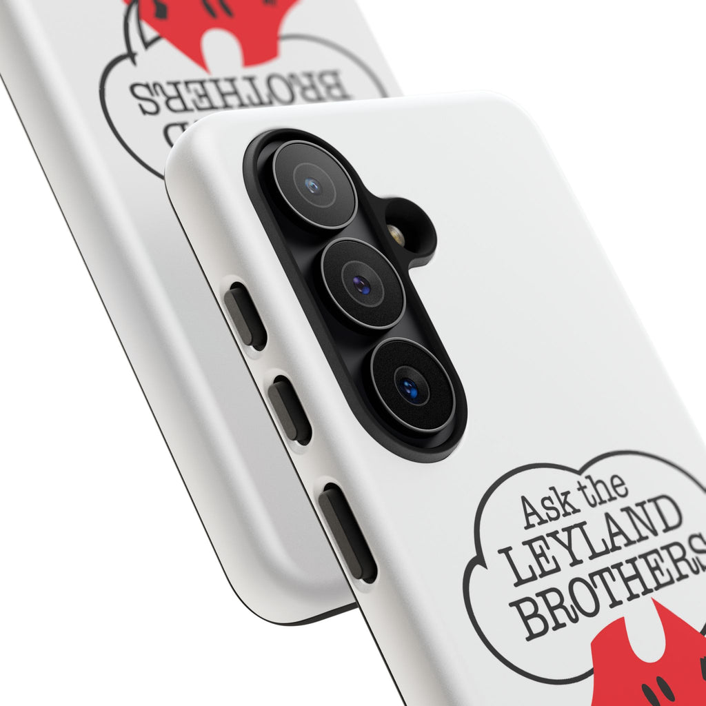 Phone Case — "Ask the Leyland Brothers" Retro Aussie Travel Design