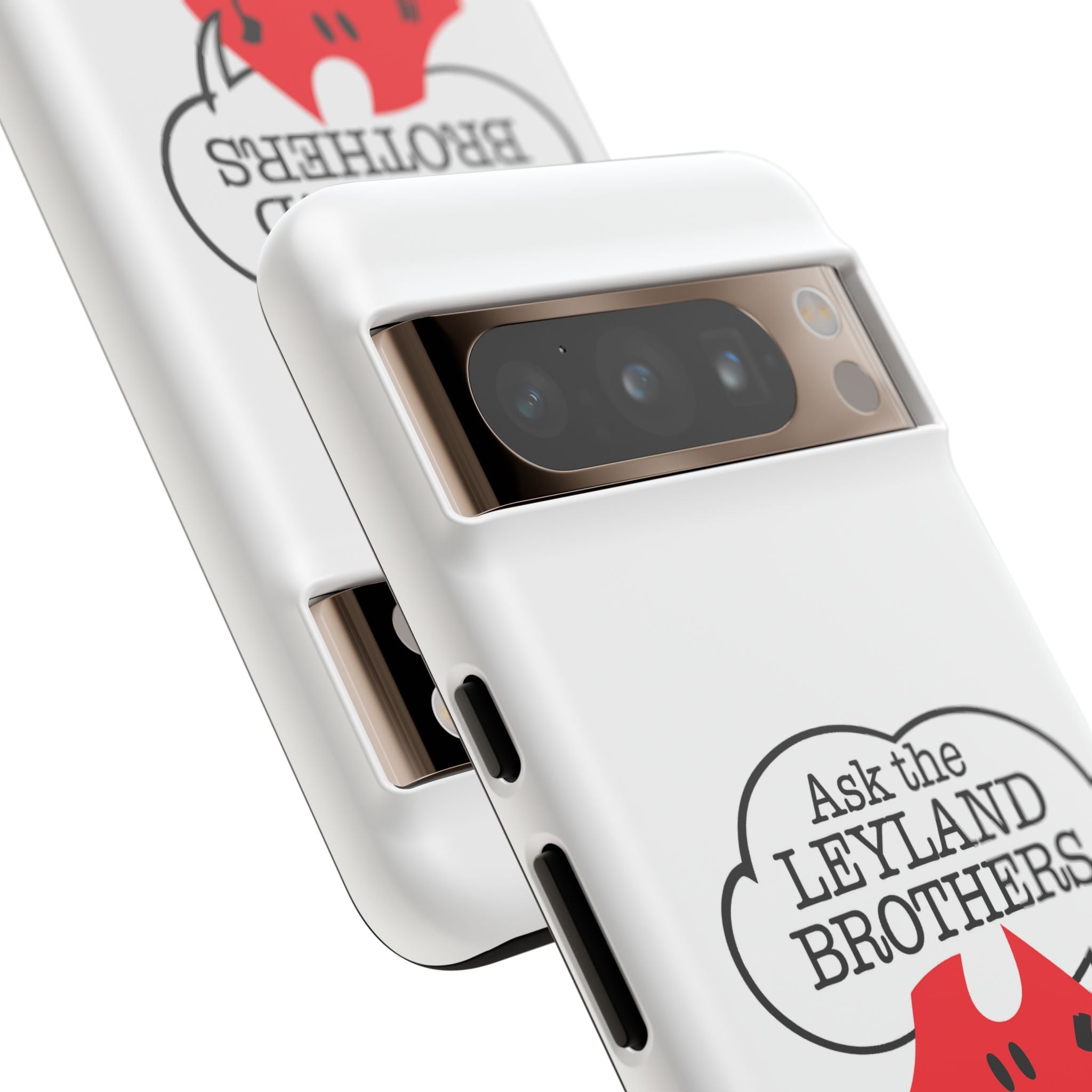 Phone Case — "Ask the Leyland Brothers" Retro Aussie Travel Design