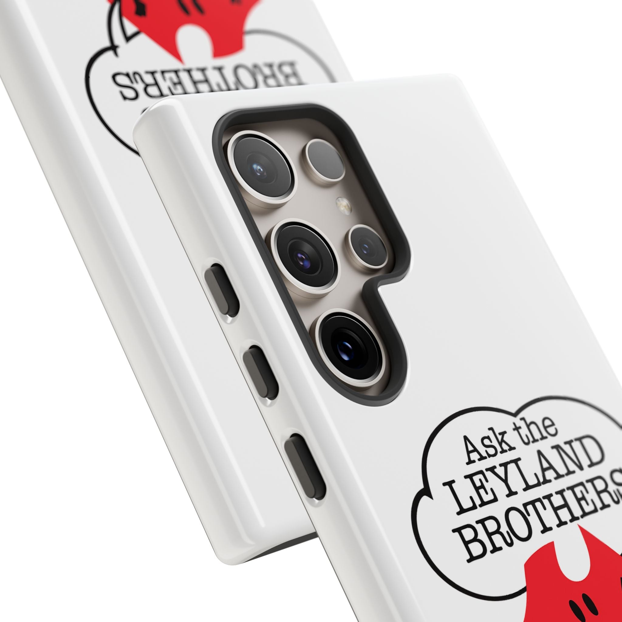 Phone Case — "Ask the Leyland Brothers" Retro Aussie Travel Design