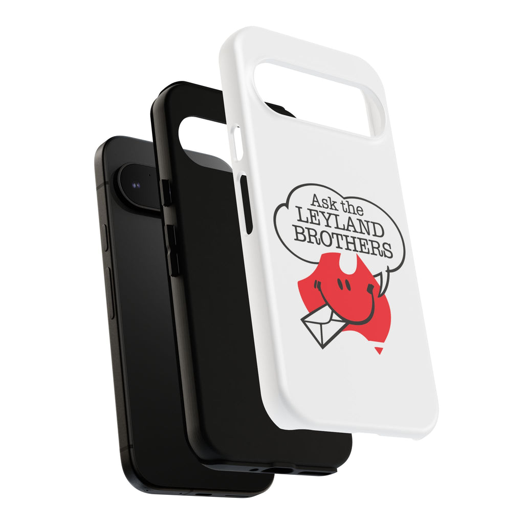 Phone Case — "Ask the Leyland Brothers" Retro Aussie Travel Design
