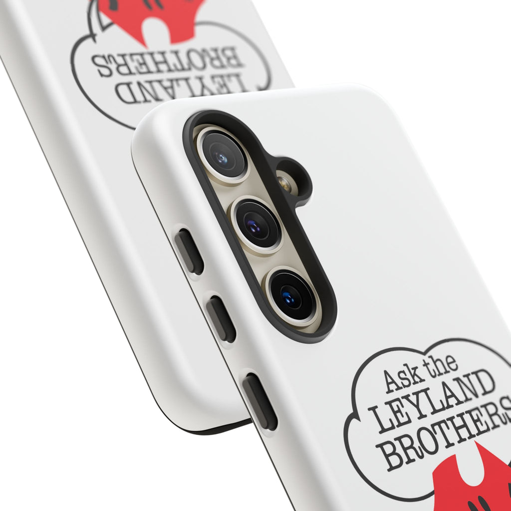 Phone Case — "Ask the Leyland Brothers" Retro Aussie Travel Design