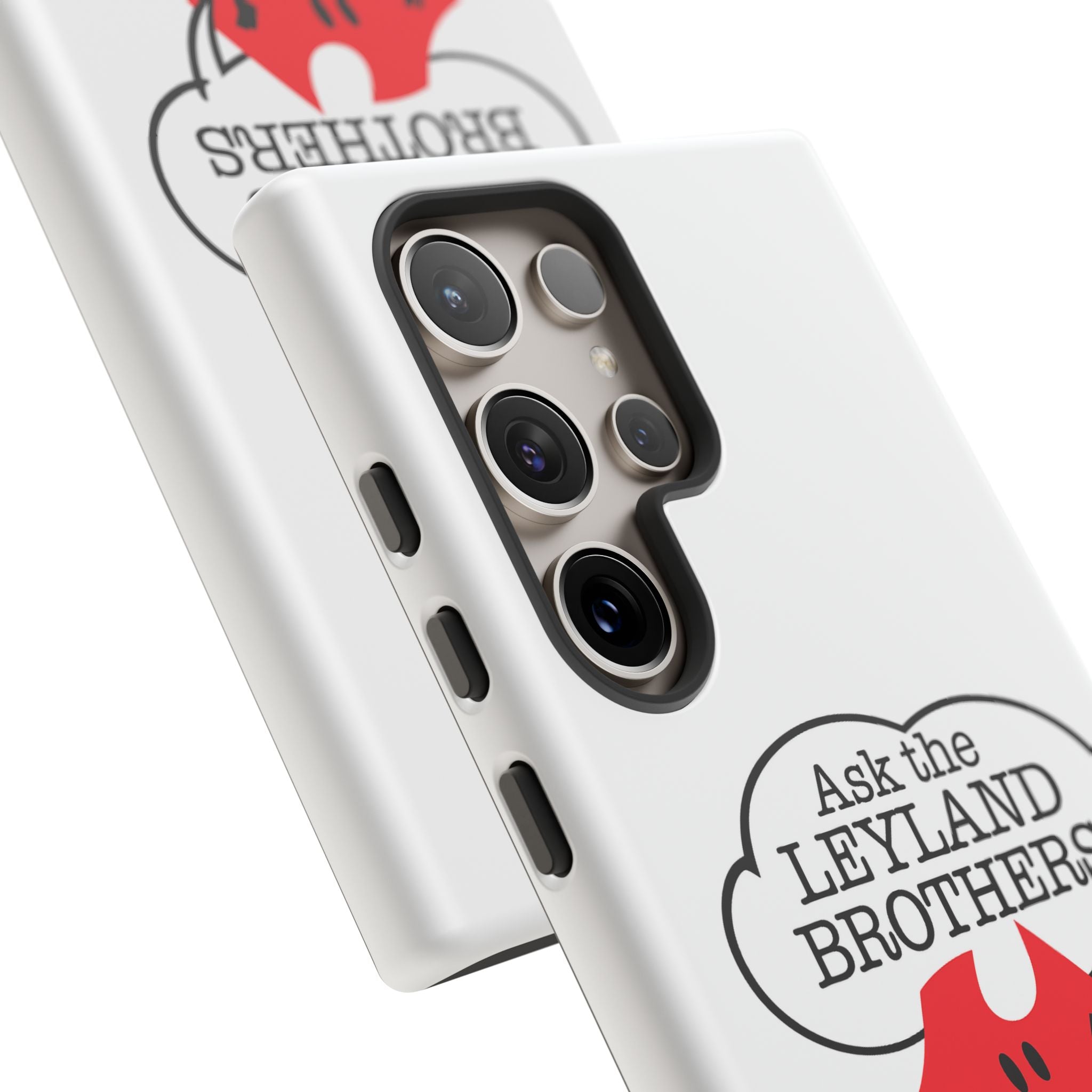 Phone Case — "Ask the Leyland Brothers" Retro Aussie Travel Design