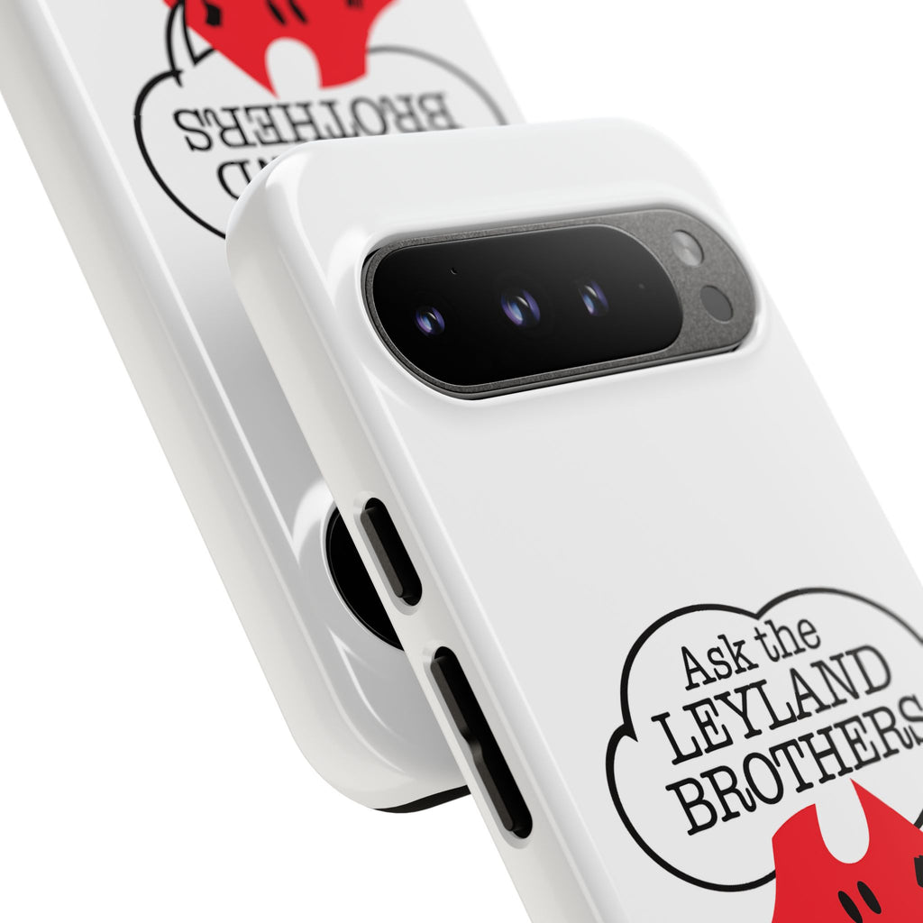 Phone Case — "Ask the Leyland Brothers" Retro Aussie Travel Design